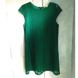 Francesca’s Green Lace Sundress